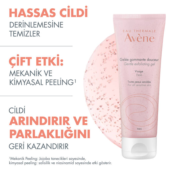 Avene Gentle Exfoliating Gel Tüm Hassas Ciltler için Aydınlatıcı Peeling 75 ml - 5