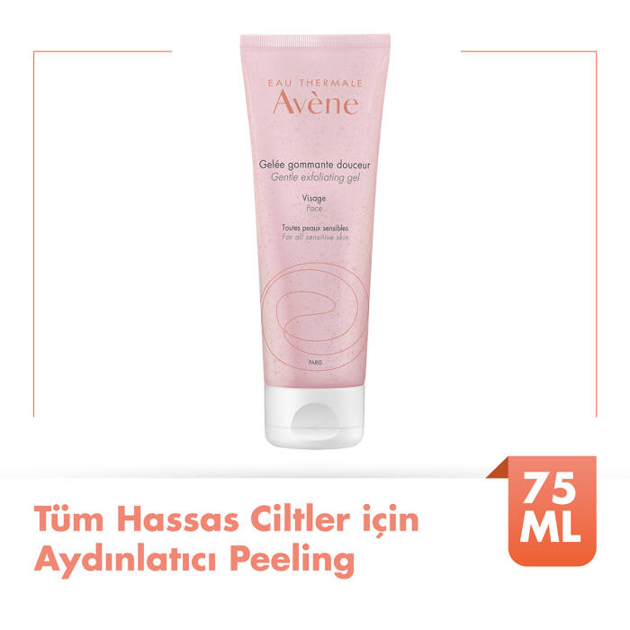 Avene Gentle Exfoliating Gel Tüm Hassas Ciltler için Aydınlatıcı Peeling 75 ml - 1