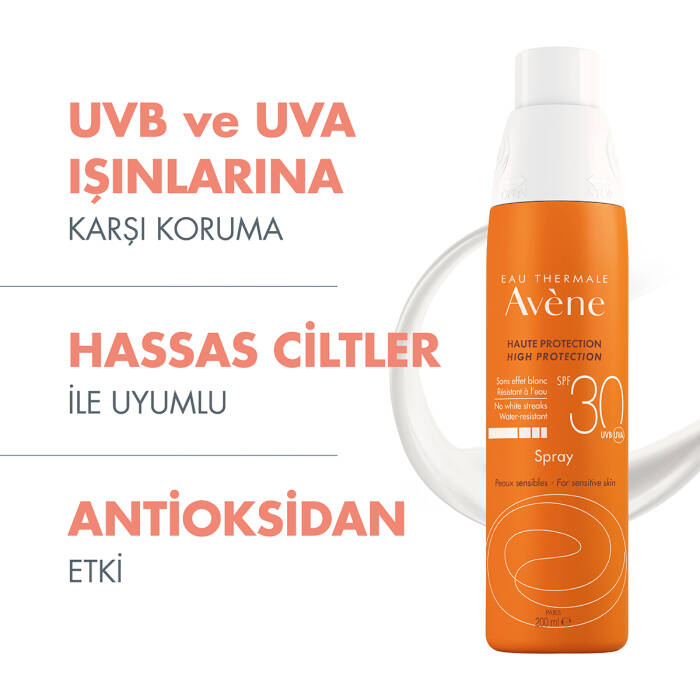 Avene Güneşten Koruyucu SPF 30 Vücut Spreyi 200 ml - 5