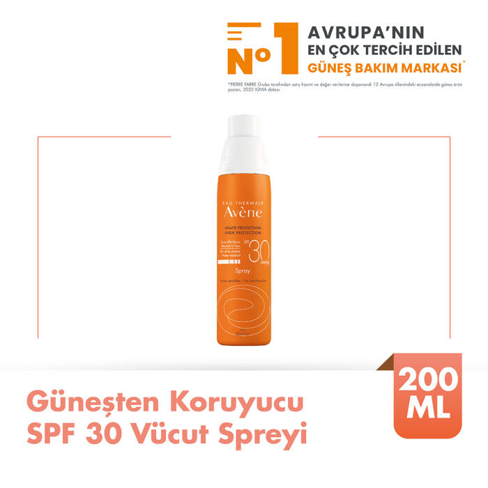 Avene Güneşten Koruyucu SPF 30 Vücut Spreyi 200 ml - 1