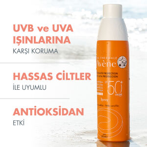 Avene Güneşten Koruyucu SPF 50+ Vücut Spreyi 200 ml - 5