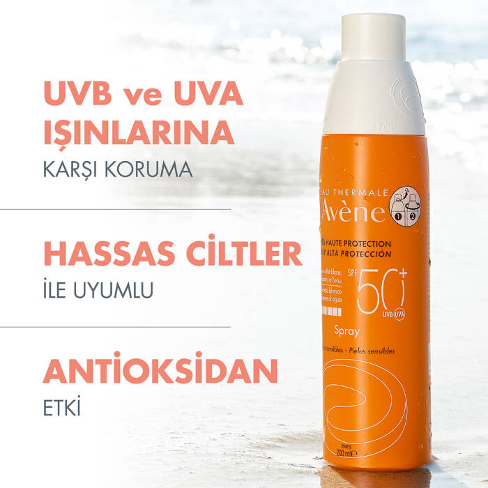 Avene Güneşten Koruyucu SPF 50+ Vücut Spreyi 200 ml - 5