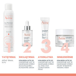 Avene Hyaluron ACTIV B3 Hyaluronik Asit ve Niasinamid İçerikli Üç Etkili Göz Çevresi Bakım Kremi 15 ml - 6