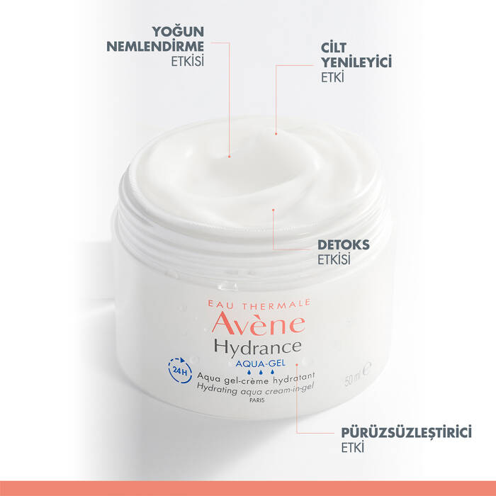 Avene Hydrance Aqua Gel Nem İhtiyacı olan Tüm Ciltler için Jel 50 ml - 3