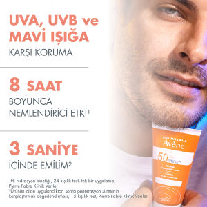 Avene Kuru Ciltler için SPF 50+ Güneş Koruyucu 50 ml - 5