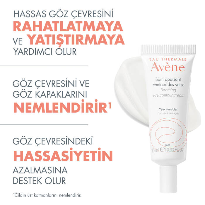 Avene Soothing Eye Contour Cream Göz Çevresi Nemlendirici Krem 10 ml - 5