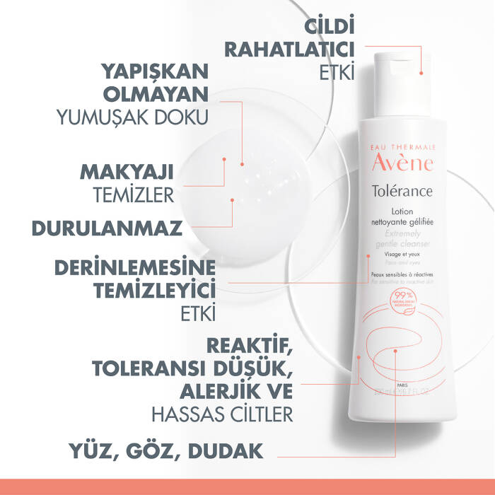 Avene Tolerance Control Lotion Yatıştırıcı Yeniden Yapılandırmaya Yardımcı Temizleme Losyonu 200 ml - 3