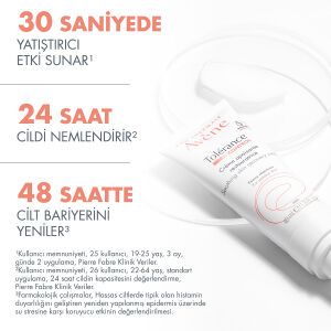 Avene Tolerance Control Soothing Skin Recovery Cream Yatıştırıcı Yeniden Yapılandırıcı Cilt Bakım Kremi 40 ml - 5