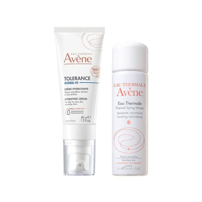 Avene Tolerance Hydra-10 Moisturising Creme 40 ml + Termal Su 50 ml - 1