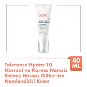 Avene Tolerance Hydra-10 Normal ve Karma Nemsiz Kalmış Hassas Ciltler için Nemlendirici Krem 40 ml - 1