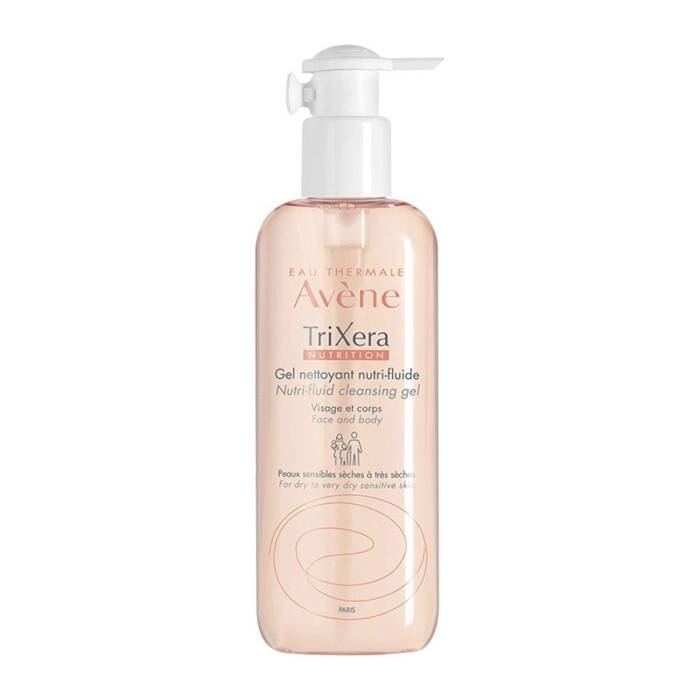 Avene TriXera Nutrition Yüz ve Vücut İçin Besleyici Temizleme Jeli 400 ml - 1