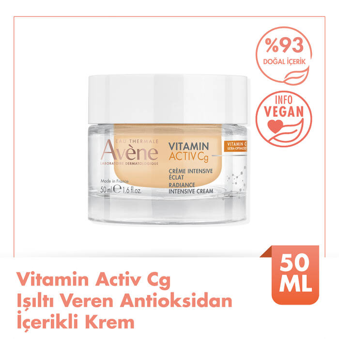 Avene Vitamin Activ Cg Radiance Işıltı Veren Antioksidan İçerikli Krem 50 ml - 1