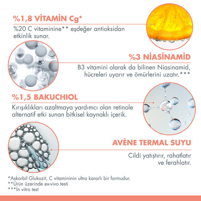 Avene Vitamin Activ Cg Radiance Işıltı Veren Antioksidan İçerikli Serum 30 ml - 4