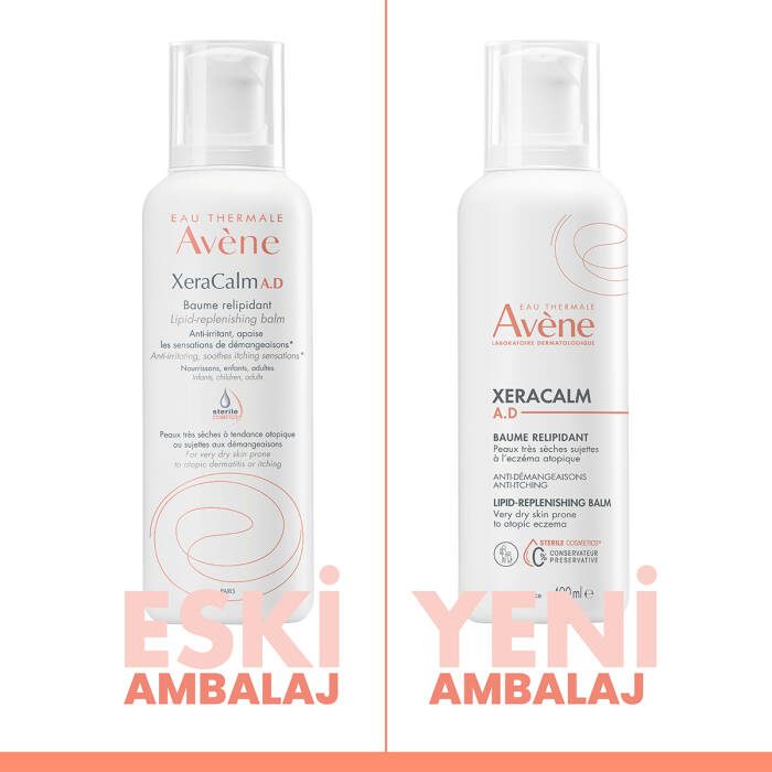 Avene XeraCalm AD Atopiye Eğilimli Ciltler için Nemlendirici Balsam 400 ml - 6