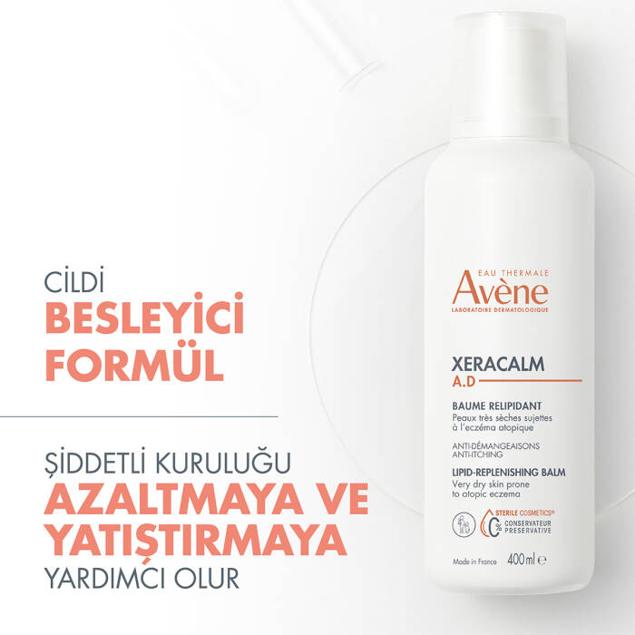 Avene XeraCalm AD Atopiye Eğilimli Ciltler için Nemlendirici Balsam 400 ml - 5