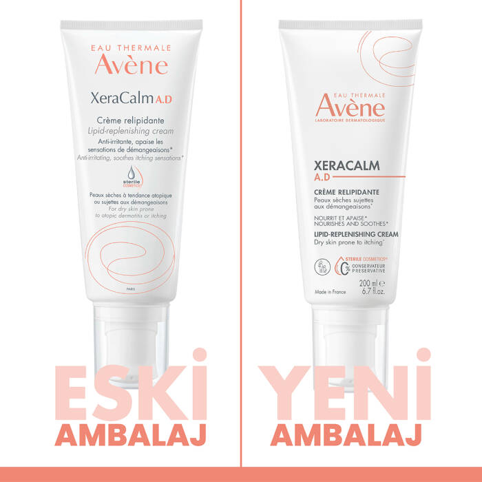 Avene XeraCalm AD Lipid-Replenishing Creme Atopiye Eğilimli Ciltler için Nemlendirici Krem 200 ml - 6