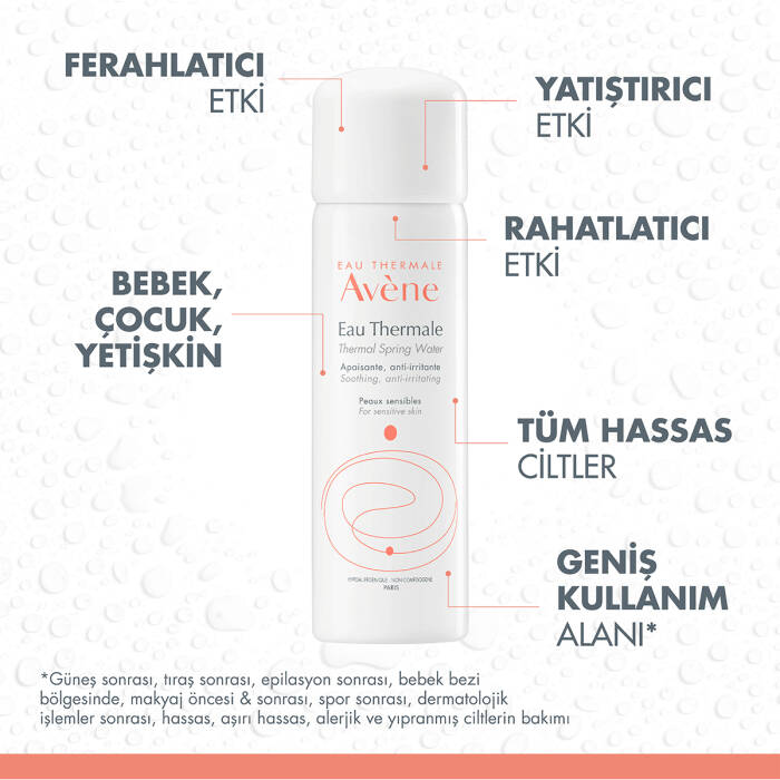 Avene Yatıştırıcı Rahatlatıcı ve Ferahlatıcı Termal Su 50 ml - 5