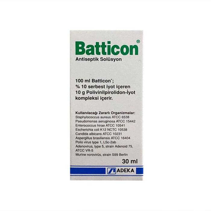 Batticon Antiseptik Solüsyon 30 ml - 1