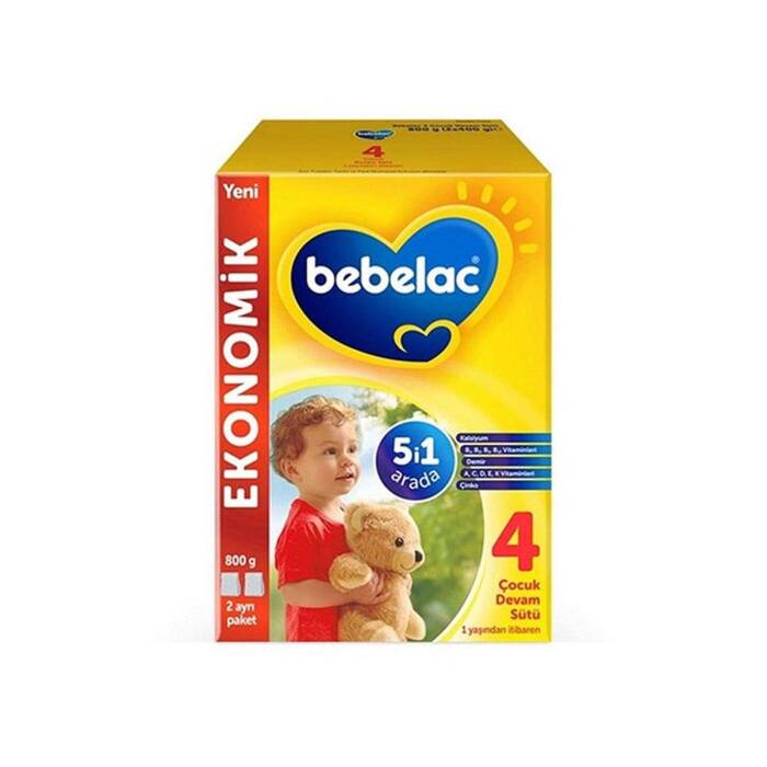 Bebelac 4 Çocuk Devam Sütü 1 Yaş+ 800 gr - 1