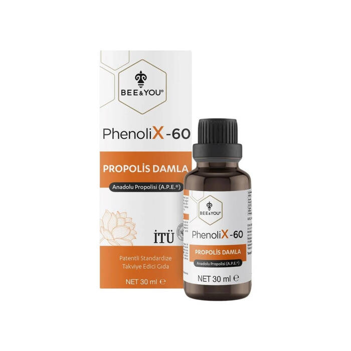 Bee & You PhenoliX-60 Propolis Damla 30 ml - 1