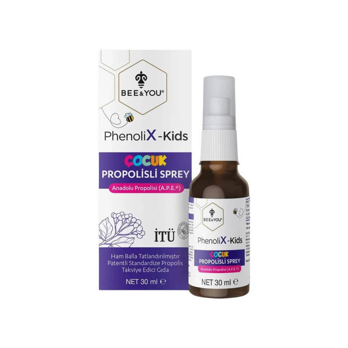 Bee & You PhenoliX-Kids Çocuk Propolisli Sprey 30 ml - 1