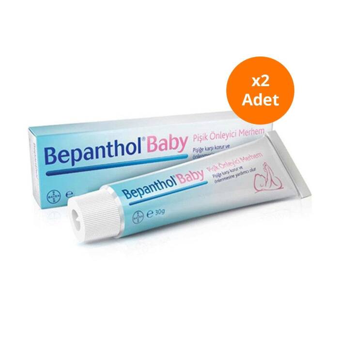 Bepanthol Baby Pişik Önleyici Merhem 30 gr x 2 Adet - 1