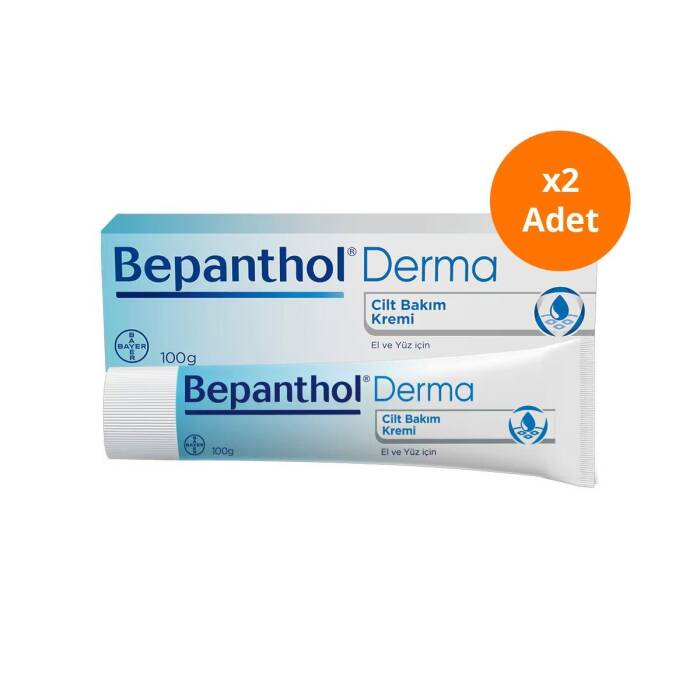 Bepanthol Cilt Bakım Kremi 100 gr x 2 Adet - 1