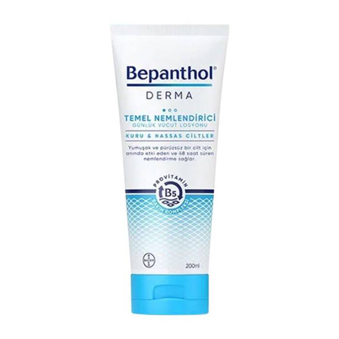 Bepanthol Derma Temel Nemlendirici Günlük Vücut Losyonu 200 ml - 1