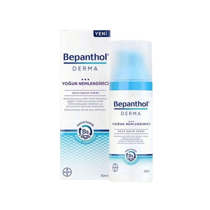 Bepanthol Derma Yoğun Nemlendirici Gece Bakım Kremi 50 ml - 1