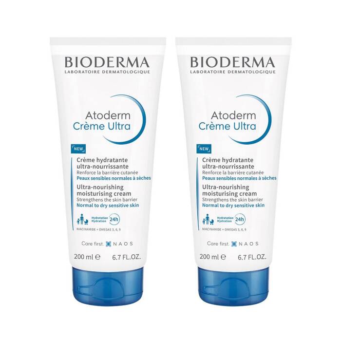 Bioderma Atoderm Cream Ultra 200 ml x2 Adet - 1