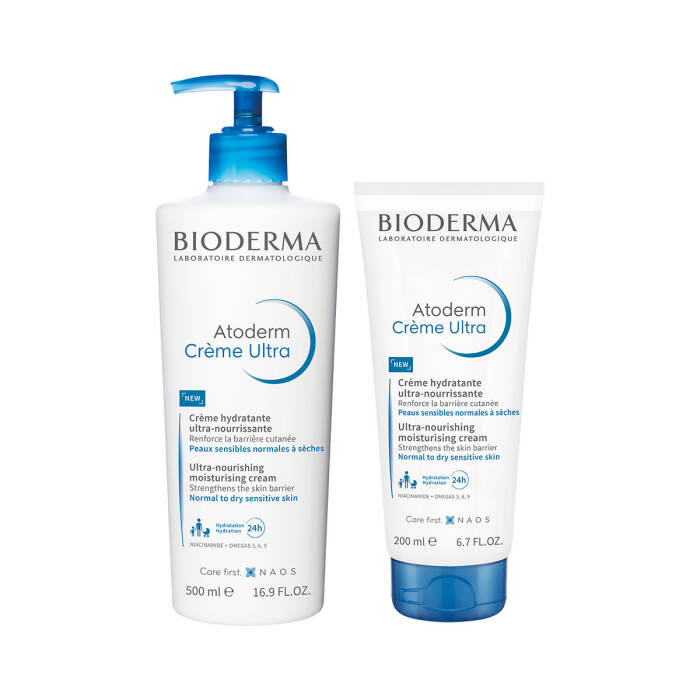 Bioderma Atoderm Cream Ultra 500 ml + Bioderma Atoderm Cream Ultra 200 ml - 1