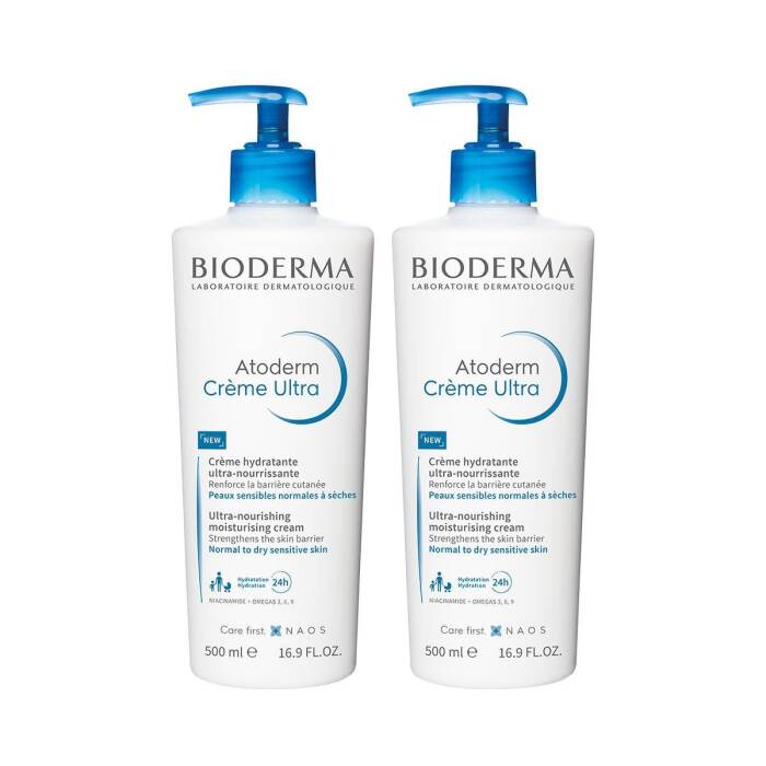 Bioderma Atoderm Cream Ultra 500 ml x2 Adet - 1