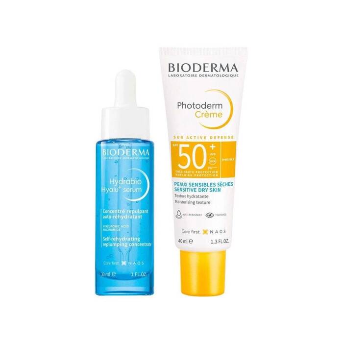 Bioderma Hydrabio Hyalu+ Serum 30 ml + Bioderma Photoderm Cream SPF50+ 40 ml - 1