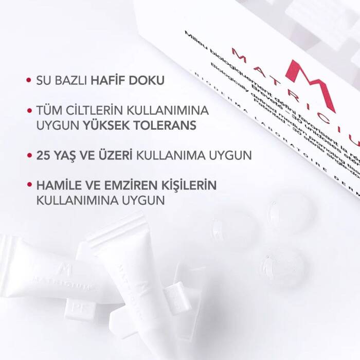 Bioderma Matricium Cilt Yenileyici Bakım Kapsülü 30 x 1 ml - 3