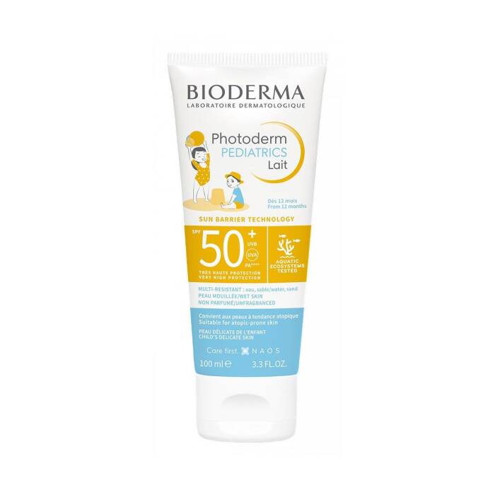 Bioderma Photoderm Pediatrics Lait Bebekler İçin Güneş Koruyucu Spf50+ 100 ml - 1