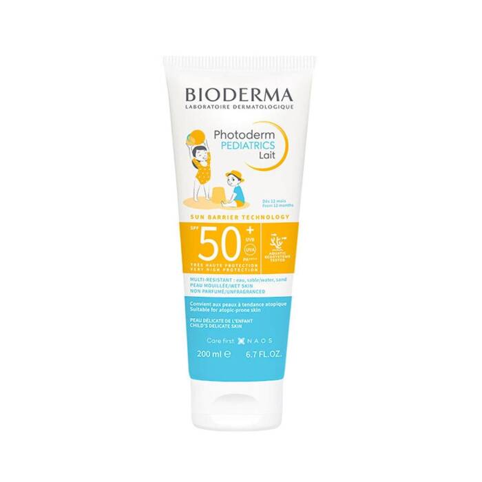 Bioderma Photoderm Pediatrics Lait Bebekler İçin Güneş Koruyucu Spf50+ 200 ml - 1