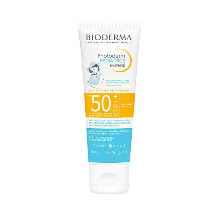 Bioderma Photoderm Pediatrics Mineral Bebekler İçin Güneş Koruyucu Spf50+ 50 gr - 1