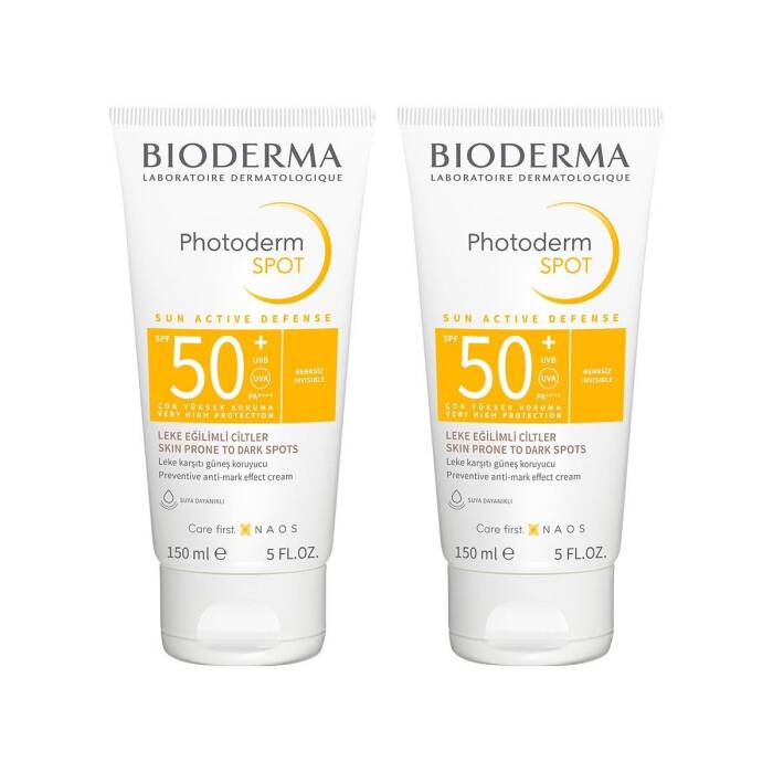 Bioderma Photoderm Spot SPF50+ 150 ml x 2 Adet - 1