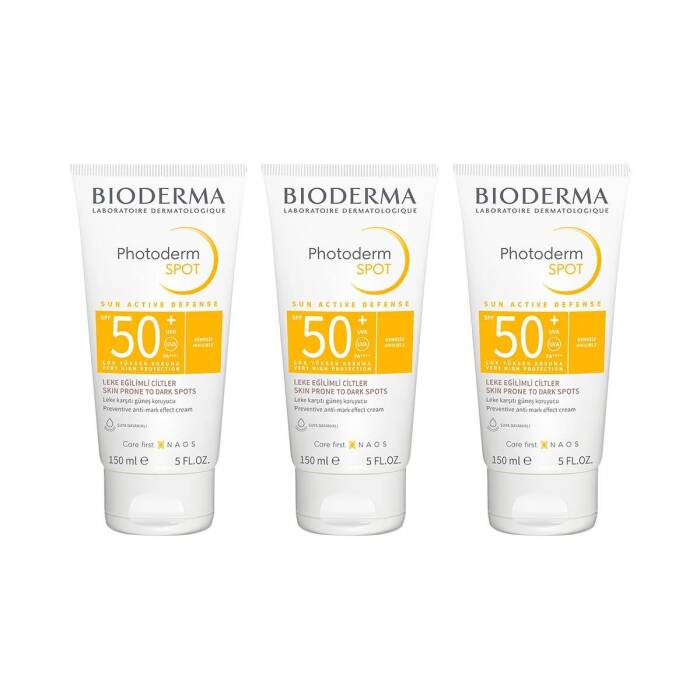 Bioderma Photoderm Spot SPF50+ 150 ml x 3 Adet - 1