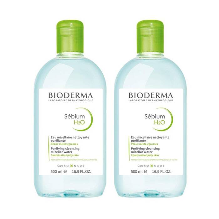 Bioderma Sebium H2O 500 ml 2'li Fırsat Paketi - 1