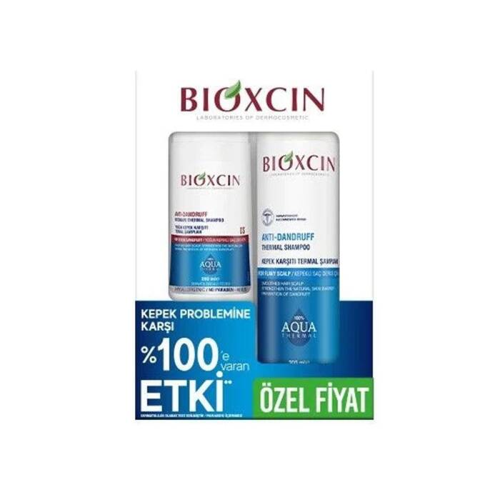 Bioxcin Aqua Thermal Kepek Karşıtı Şampuan 200 ml + 300 ml Kofre - 1