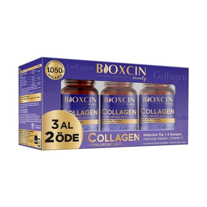 Bioxcin Beauty Collagen 60 Tablet - 3 Al 2 Öde - 1