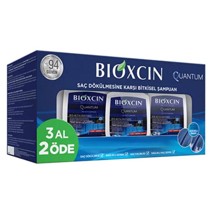 Bioxcin Quantum Şampuan (Kuru-Normal Saçlar İçin) 300 ml - 3 Al 2 Öde - 1