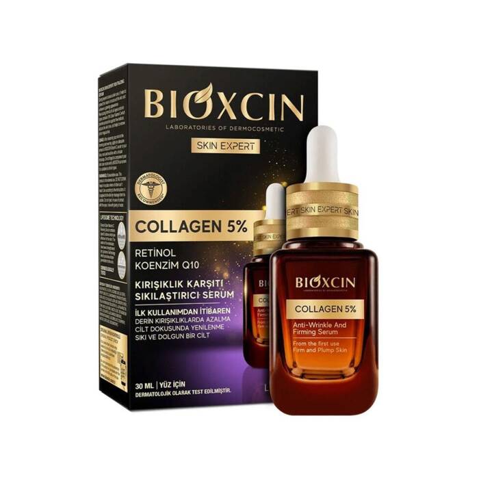 Bioxcin Skin Expert Collagen 5% Kırışıklık Karşıtı Sıkılaştırıcı Serum 30 ml - 1