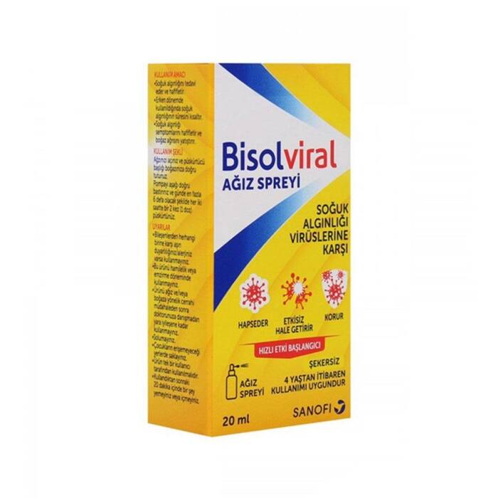 Bisolviral Ağız Spreyi 20 ml - 1