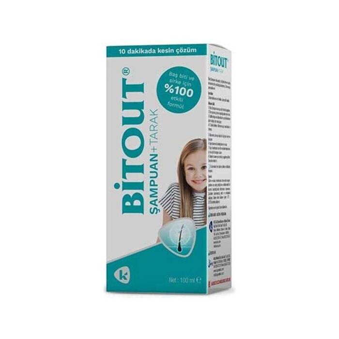 Bit Out Baş Biti ve Sirkeleri İçin Şampuan 100 ml - 1