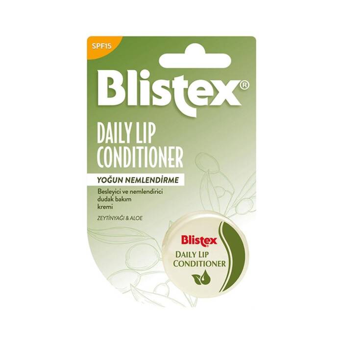 Blistex Daily Lip Conditioner SPF15 Yogun Nemlendime Dudak Bakım Kremi 7 ml - 1