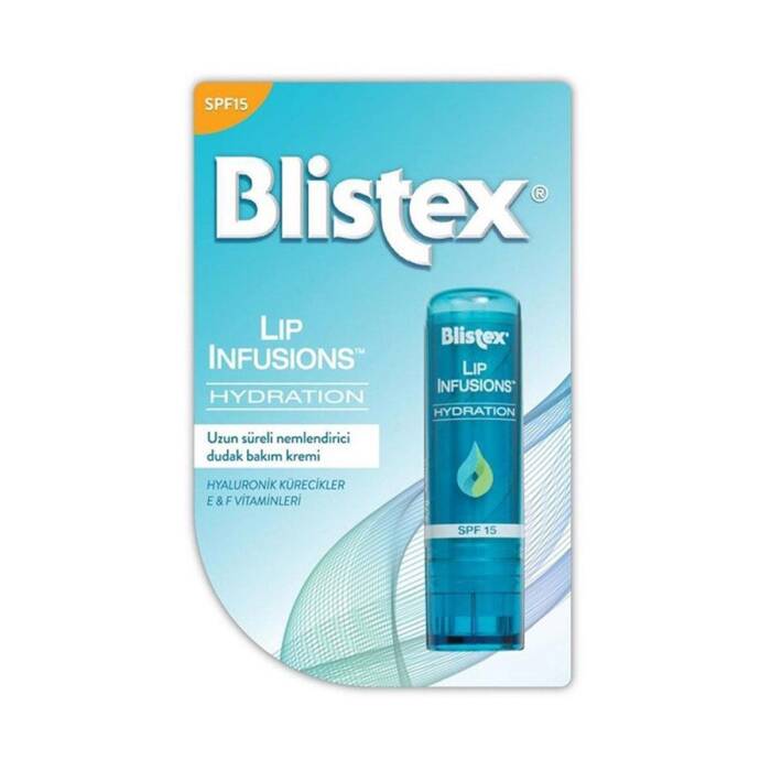 Blistex Lip Infusions Hydration SPF15 Uzun Süreli Nemlendirici Dudak Bakım Kremi 3.7 gr - 1