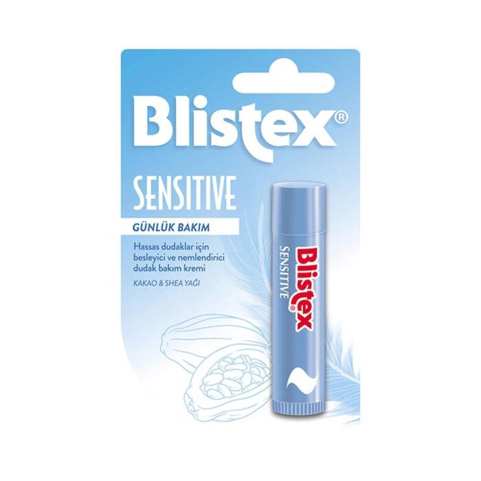 Blistex Sensitive Hassas Dudaklar İçin Besleyici ve Nemlendirici Dudak Bakım Kremi 3.7 gr - 1