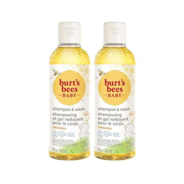 Burt's Bees Baby Bebek Saç ve Vücut Sampuanı 236.5 ml x2 Adet - 1